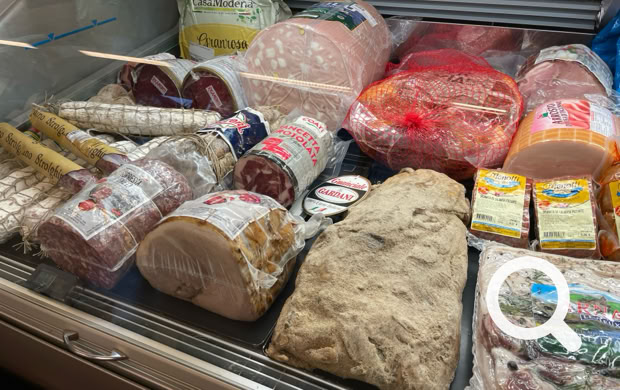 Frische italienische Wurstwaren/Feinkost