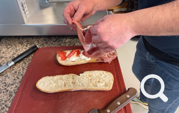 Panini, Sandwich à la Minute, immer frisch zubereitet